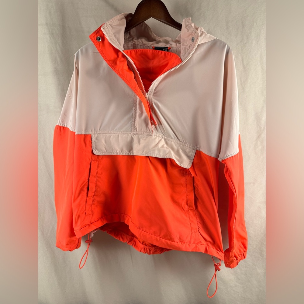 GAP Women's Orange and Cream Ski Jacket EY 239